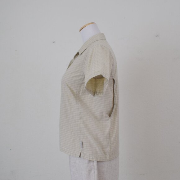 Vintage 90s Plaid Button Down Blouse by Woolrich Size S - Picture 2 of 12